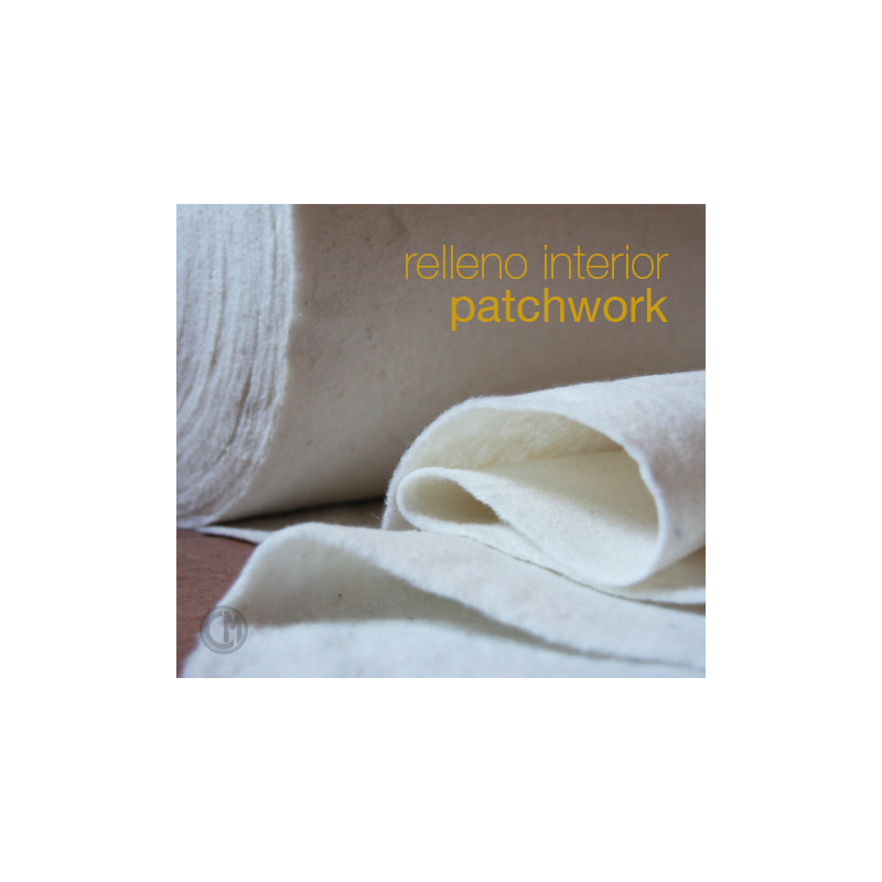 Relleno de algodón de patchwork (fino) - Telas La Cave